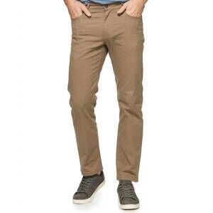 NEW FLAGS & ANTHEM mason straight chino pant in bamboo khaki